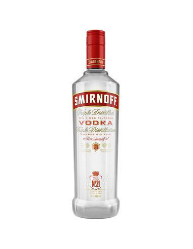 Vodka Smirnoff N° 21 - Red - 1 L - 40°