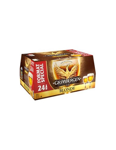 Grimbergen - Bière Belge - Blonde - Pack 24x25cl