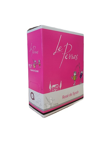 Box 3L - Le Perras - Syrah - Rosé