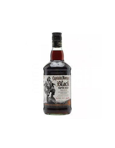 Captain Morgan - Black/Dark Rum - 40° - 1 L