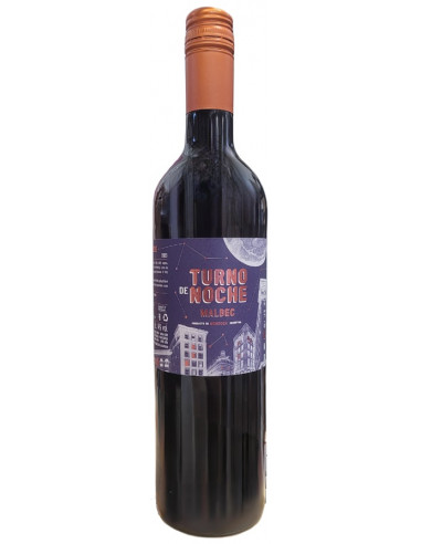 OFFRE SPECIALE ! Turno de Noche - Malbec - Red - 2023