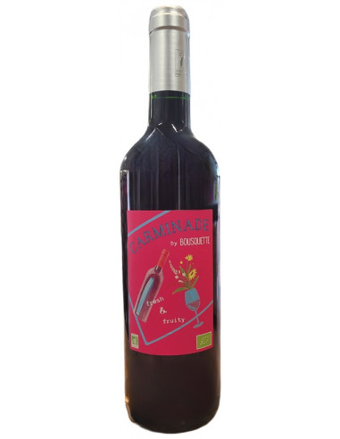 ORGANIC - Carminade - Pays d'Oc - Domaine Bousquette - Red - 2023