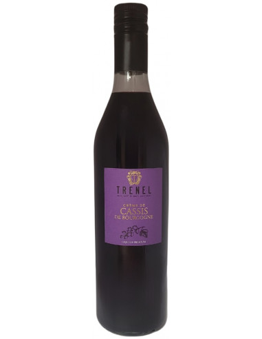 Crème de cassis de Bourgogne - Trenel - 70 cl - 15°