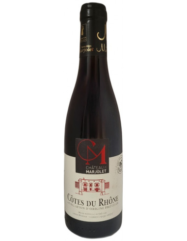 Bouteille 37,5 cl - Côtes du Rhône - Château de Marjolet - Rouge - 2022