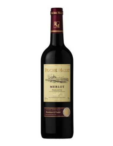 Roche Mazet - Merlot - Pays d'Oc - Rouge - 2022